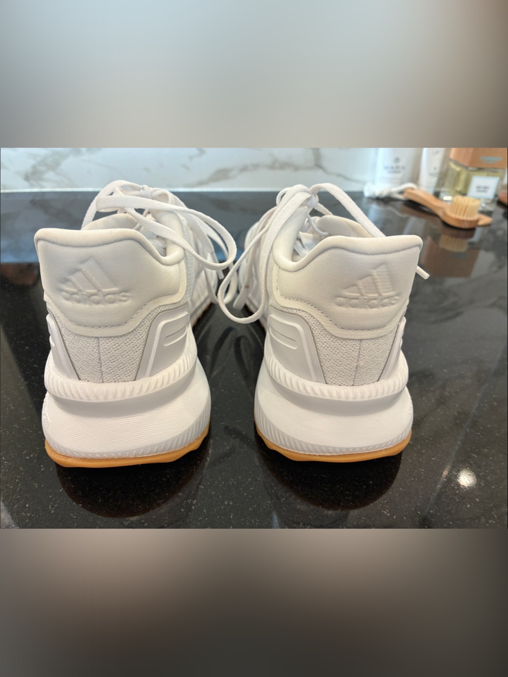 adidas Originals White Athletic Running Shoes - Picture 8 of 11